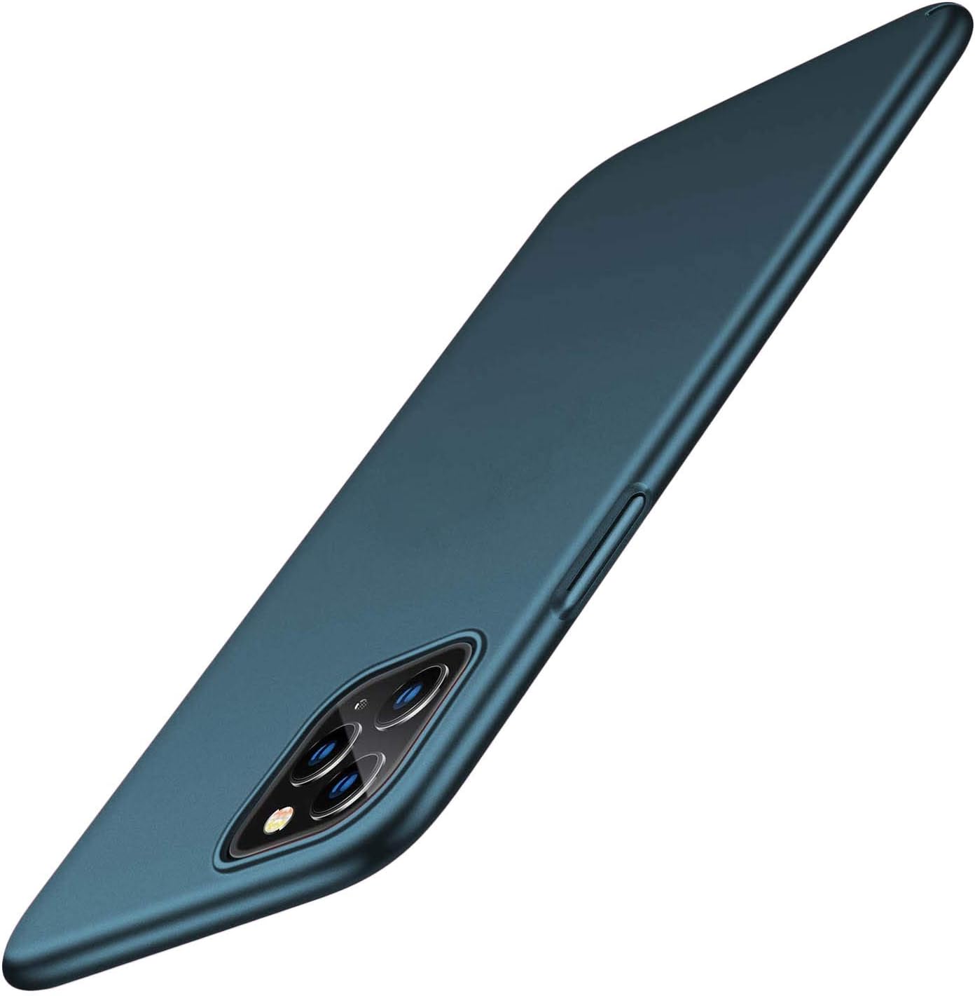 Hard PC Ultra-Slim Cover Case Compatible with iPhone 11 PRO MAX Case 6.5 Inch 2019,Lightweight Stylish Protective with Matte Finish Coating Grip [Anti-Slip, Anti-Scratch] - Blue