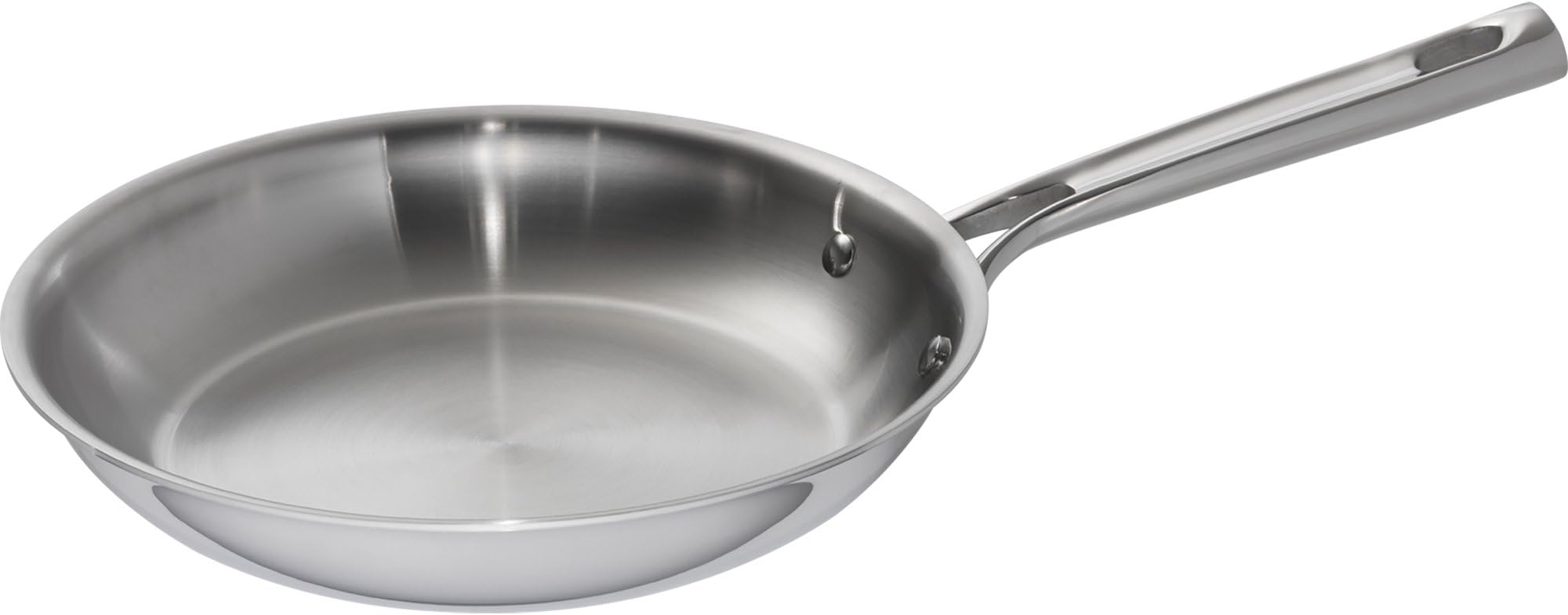 Emeril Lagasse 62852 Tri-Ply Stainless Steel Fry Pan, 10", Silver