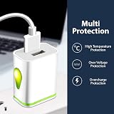 Pipestation UK to USA Plug Adapter 2 USB Ports Travel Charger Canada Mexico view 7
