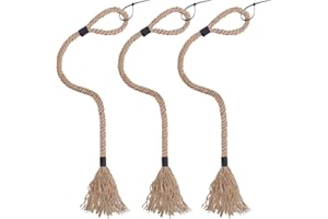 Bompro 3 Pcs Hunting Deer Hemp Rope 30 Inch Scent Rope, Deer Hemp Rope, Deer Scratch Rope, Deer Hunting Accessories