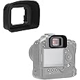 EOS R3 Eye Cup Eyecup Eyepiece, Extended Long Soft Eyecup Eyepiece Viewfinder for Canon R3 Mirrorless Camera, Replaces Canon ER-H/ER-HE Eyecup, Soft Silicone Material, Comfortable for Eyeglass Wearers