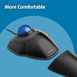 Kensington Orbit Mouse Wired Ergonomic Trackball for PC Mac Ambidextrous Blue view 2