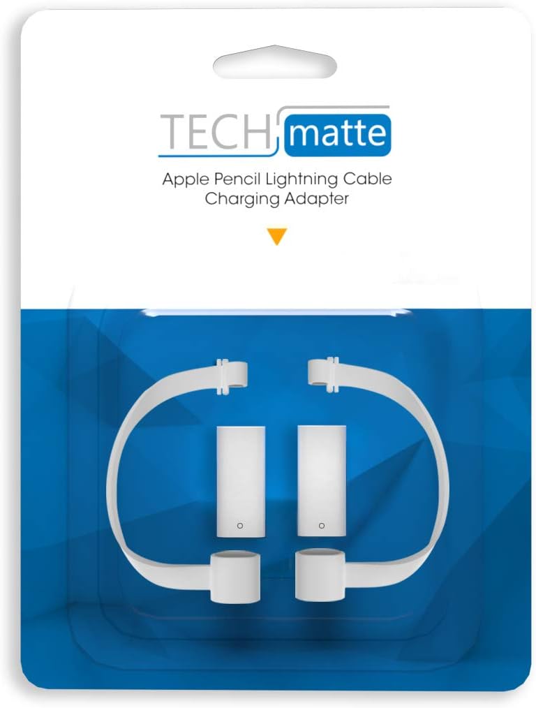 TechMatte Charging Adapter Compatible with Apple Pencil, Female to Female Charger Connector (2-Pack): Home Audio & Theater