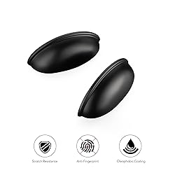 Ravinte 10PCS Pack 3inch Hole Center Matte Black