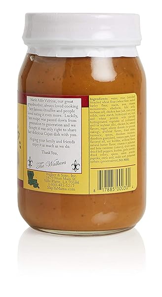SLAP YA MAMA CAJUN ETOUFFEE SAUCE, 16-OUNCE JARS (PACK OF 4)