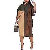 Women's Floral Print Pleated Long Dress Elegant Stretchy Flowy Ruched Midi Dress for Party Club