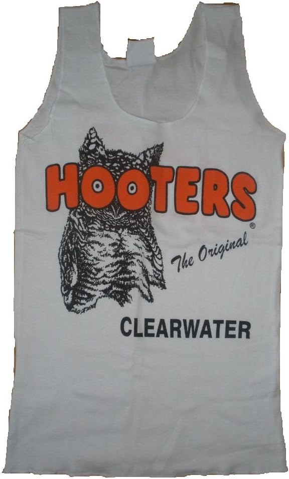 Hooters Clearwater White Tank
