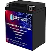 Mighty Max Battery YTX14AHL -12 Volt 12 AH, 210 CCA, Rechargeable Maintenance Free SLA AGM Motorcycle Battery
