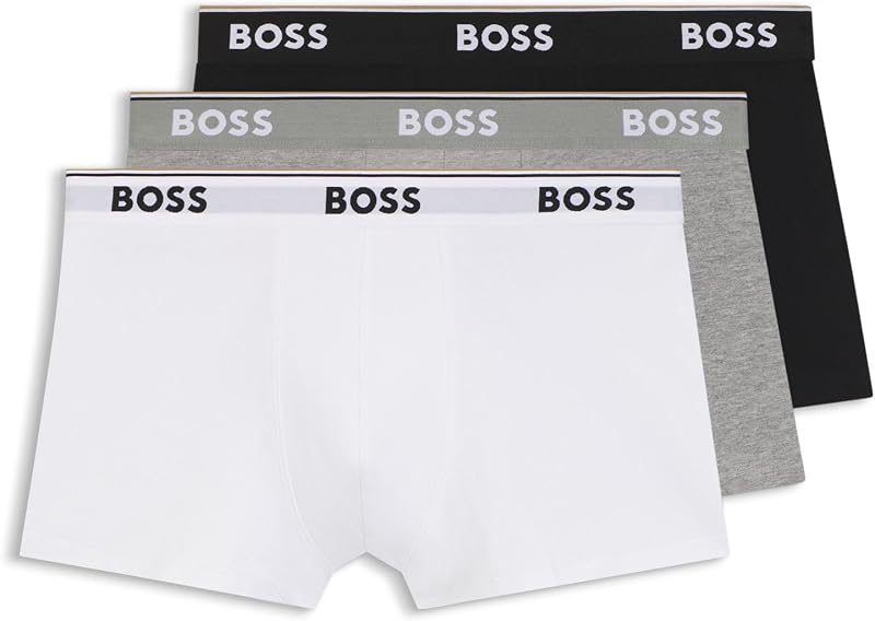 Hugo Herren Trunk 3p Co/EL Boxershorts, Assorted 999, M