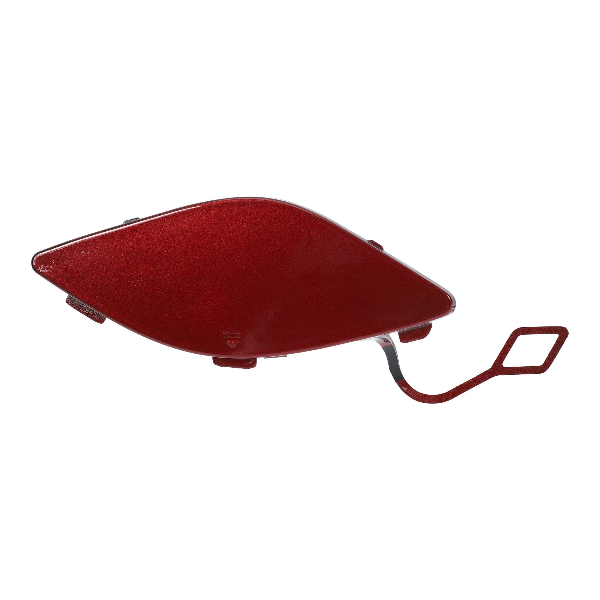 Photo 1 of ACROPIX Front Right Passenger Side Car Bumper Tow Hook Cover Tow Cover Cap Hyacinth Red Metallic Fit for Mercedes-Benz E350 10-14 No.A2078850123 - Pack of 1