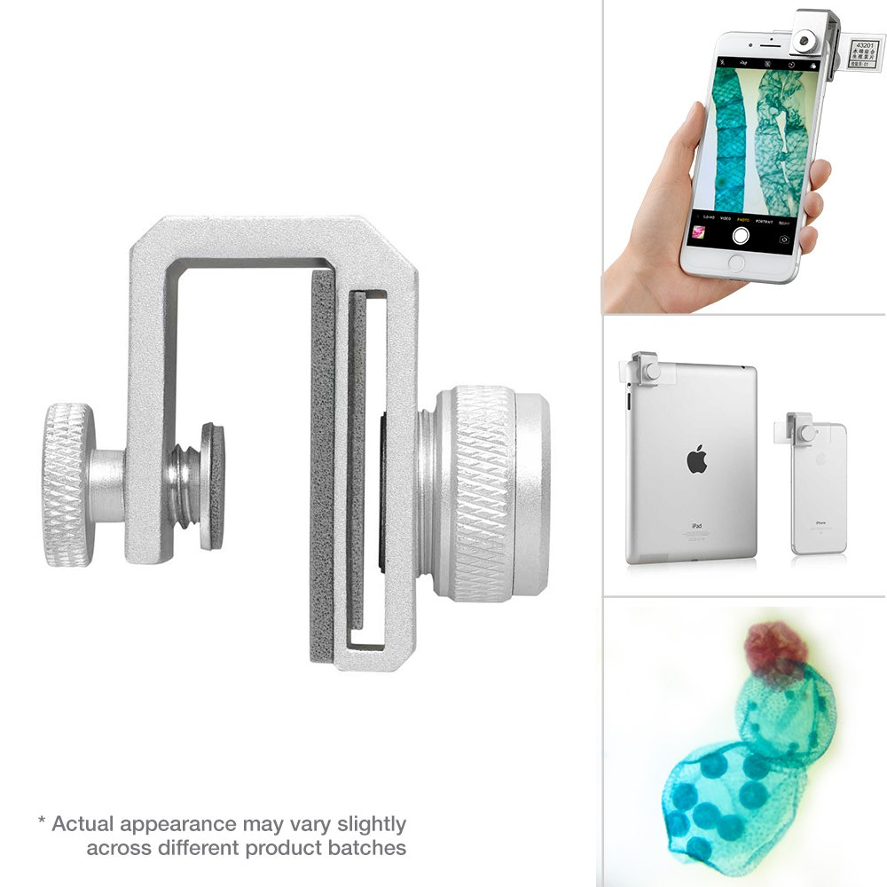 Supereyes Smartphone Microscope Camera Adapter for iPhone and Android