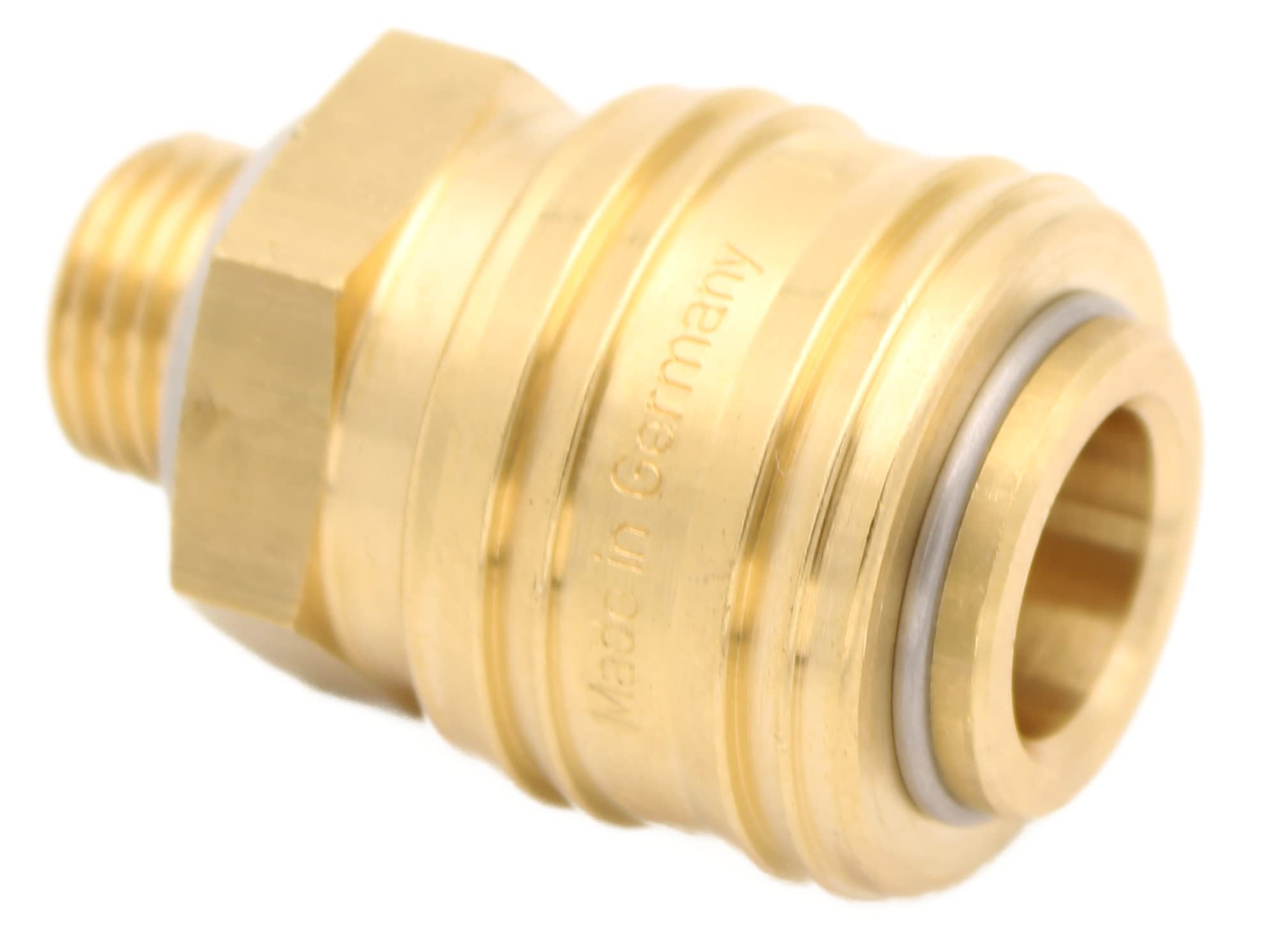 Compressed Air Coupling Socket Male Thread 1/2 Inch Workshop Coupling NW 7.2 (Coupling Male Thread G 1/2 Inch)