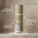 Miniml Hydrating Shampoo Indulgent Coconut 400ml 99.6% Natural Vegan view 3