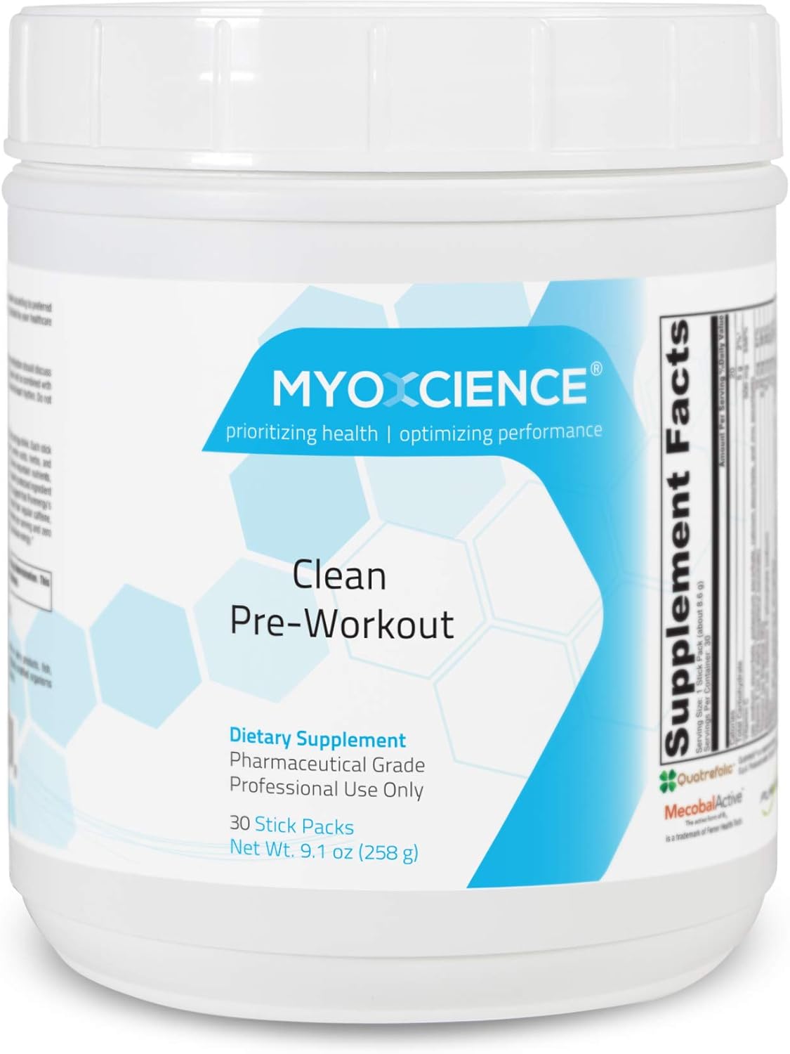 Clean PreWorkout Preworkout Fat Loss Purenergy