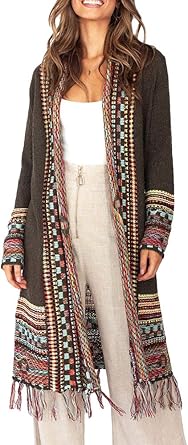 boho maxi cardigan