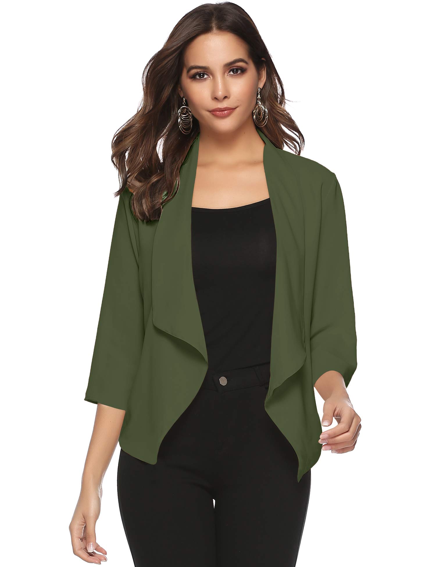 Front Cardigan Blazer Coat 