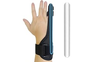 Yoeyiu - Left Hand Finger Splint, Right Hand Support, Broken and Tendonitis Relief Stabilizer (1 PCS)