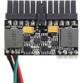 24pin DC ATX PSU 12V DC Input DC 12V 150 watt Pico PSU ATX High Mini-ITX Power Supply with Adapter Board ATX Switch PSU Car Auto for Computer Mainboard and car/Motorcycle