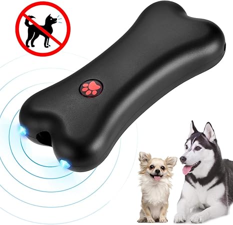 Petacc Dispositif Anti Aboiement Chien à Main Dispositif Ultrasonique De Dressage De Contrôleur Daboiement De Chien Daboiement De Chien Ultrasonique