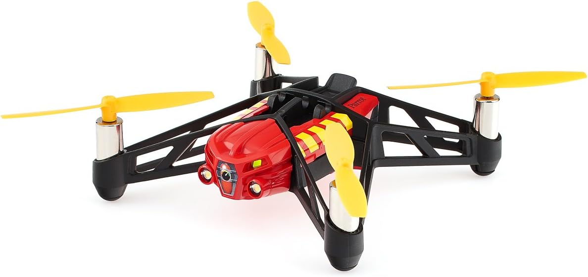 parrot drone airborne night blaze