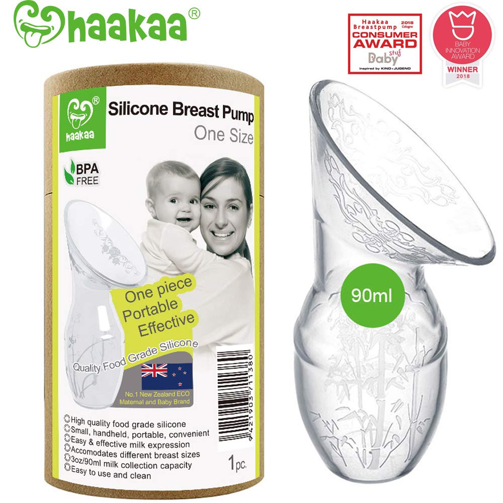 Haakaa Manual Breast Pumps Silicone Breastpump Breastfeeding Pump Milk