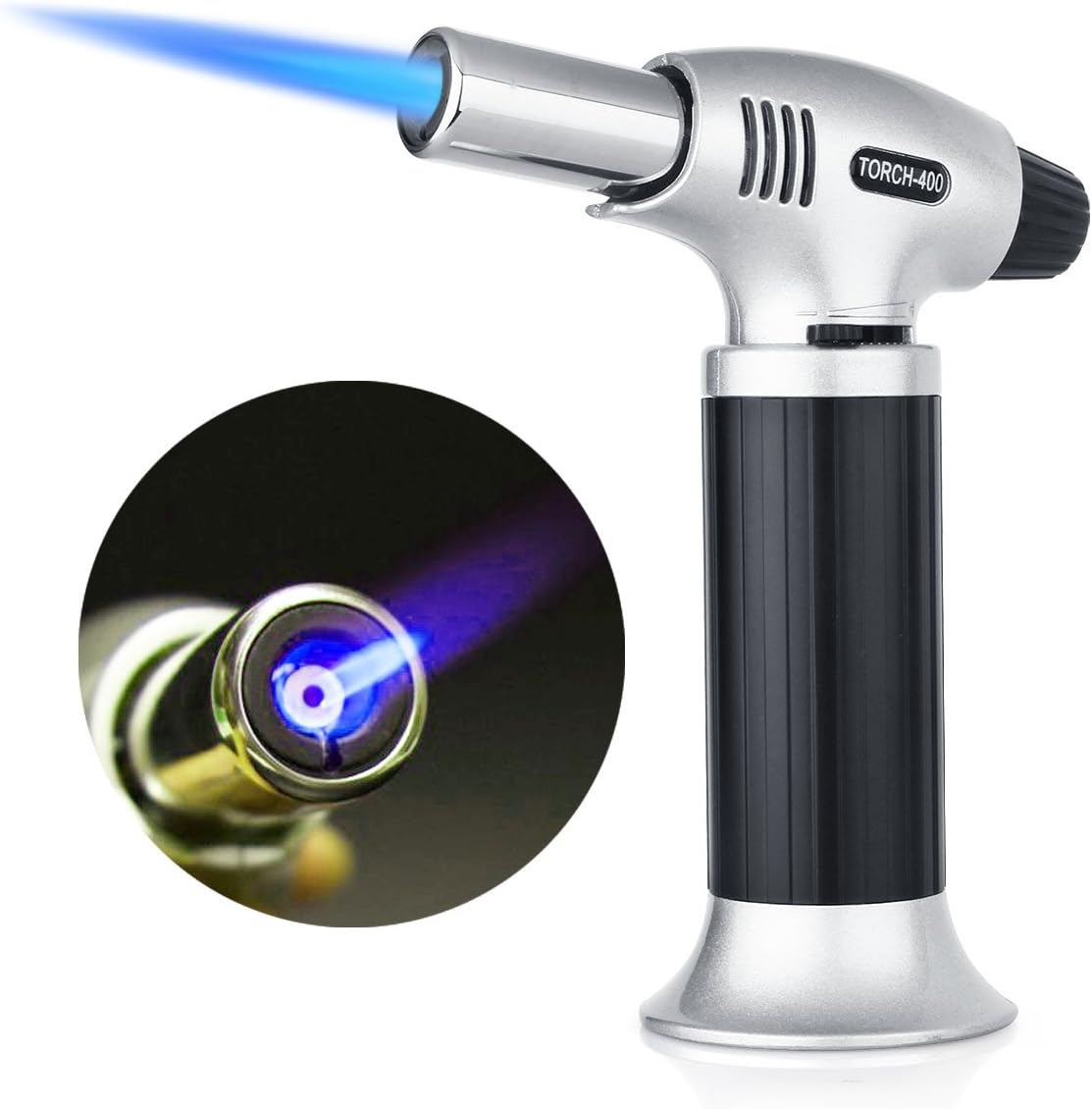 torcia da cucina per il set di creme brulee