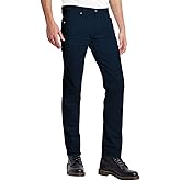 ETHANOL Mens Comfy Stretch Slim Fit Straight Casual Pants with 5 Pockets Design Pants
