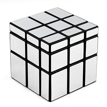 Cosita Magic Mirror Silver Cube 3x3x3 Puzzle (YJ8321)