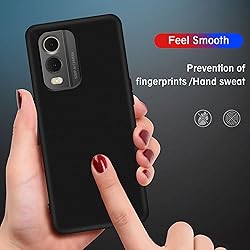 Case for Nokia C32 Case- Frosted Black Thin Soft
