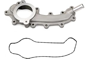 MITZONE Upgrade Engine Coolant Crossover Water Outlet Compatible with 2011-2021 Jeep Dodge RAM Chrysler 3.6L V6 Vehicles - Grand Cherokee Journey Grand Caravan Town & Country 200 300 RAM 1500