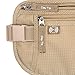 DAITET Money Belt - Passport Holder Secure Hidden Travel Wallet with RFID Blocking, Undercover Fanny Pack (Beige)