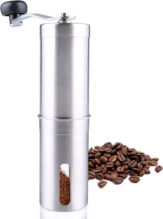 SYDLIFE Manual Coffee Grinder Stainless Steel Coffee Maker