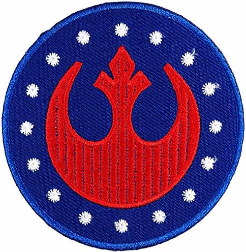 Rebel Alliance Emblem Star Wars Empire Embroidered Iron on Patch # AA