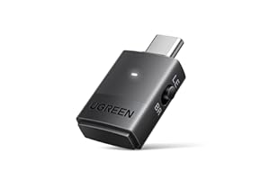 UGREEN USB-C Bluetooth Adapter for PS5, Gaming Consoles & PC, Bluetooth 6.0 Transmitter with LE Audio, aptX Adaptive/HD/aptX/