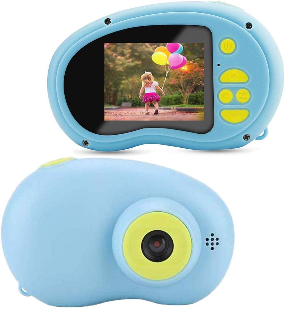 Kids Digital Camera, Rechargeable Children Cameras with 2 Inch 1080P
