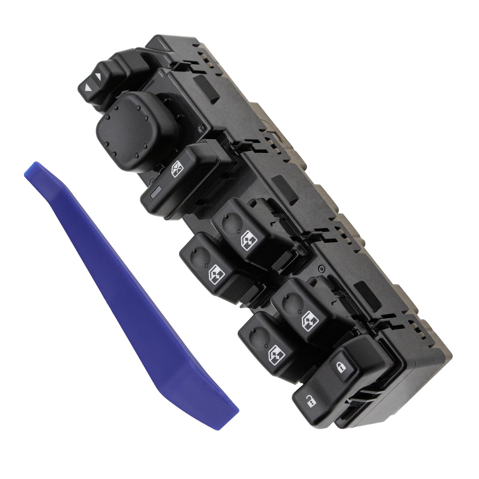 Photo 1 of ?AiYiGu 15883323 Master Power Window Switch Control Button Driver Side Fit for 2003-2007 Chevrolet Chevy Avalanche Suburban Silverado Tahoe, GMC Sierra Yukon, Replaces DWS220 901-075