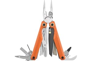 LEATHERMAN, Wave Alpha – 16-in-1 Multi-Tool with MagnaCut Blade, G10 Handles & Full-Size Scissors, Canyonland