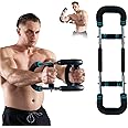 HOTWAVE Twister Arm Exerciser,Adjustable Spring Workout Bar, Forearm Triceps Chest Enhanced Exercise Strengthener,Portable Home Fitness Equipment