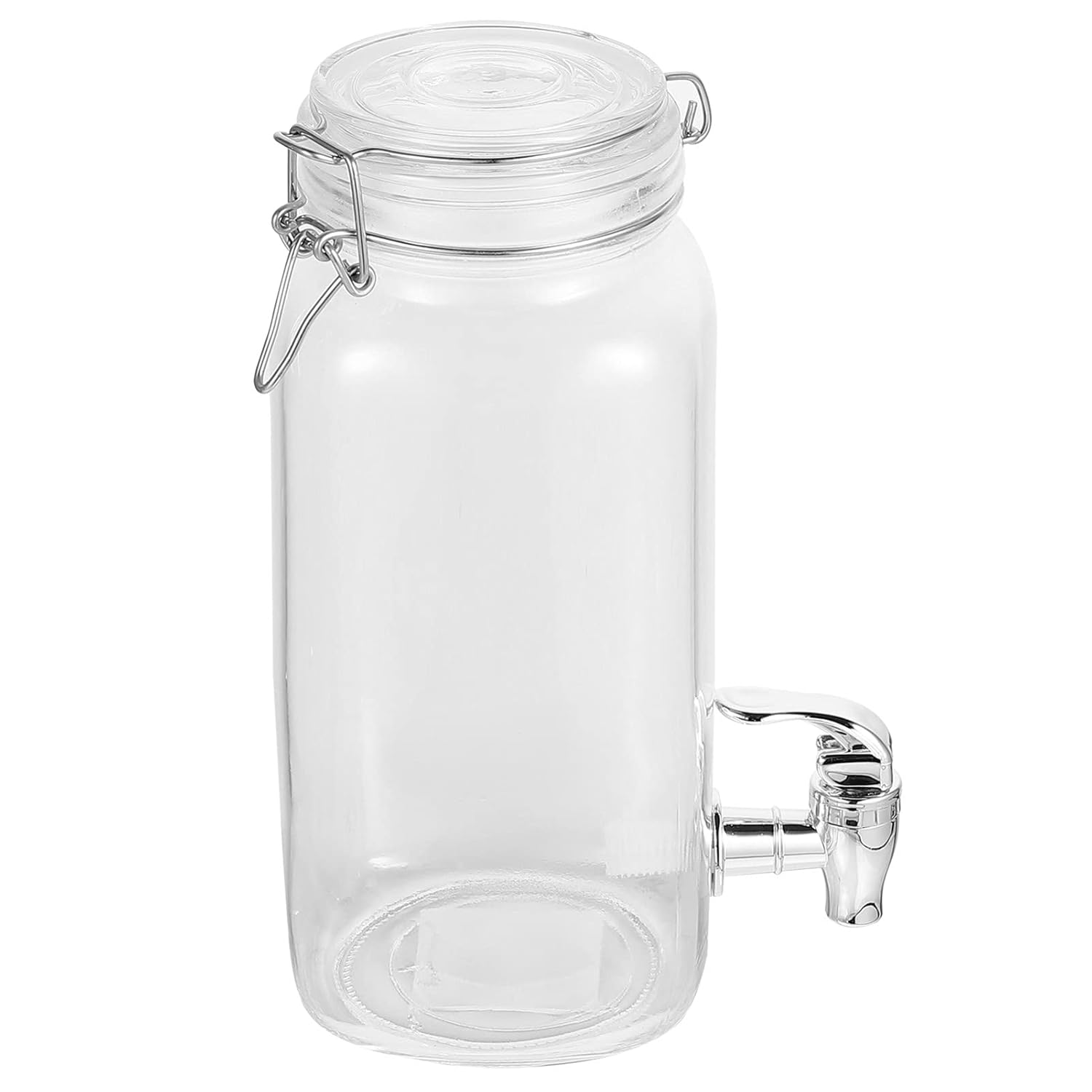Buy UPKOCH Glass Dispenser Jar Beverage Dispenser Glass Jar with Tap