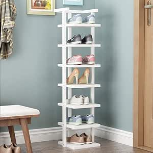 DPPD Estante de Almacenamiento Vertical Hogar Simple Zapatero de Madera