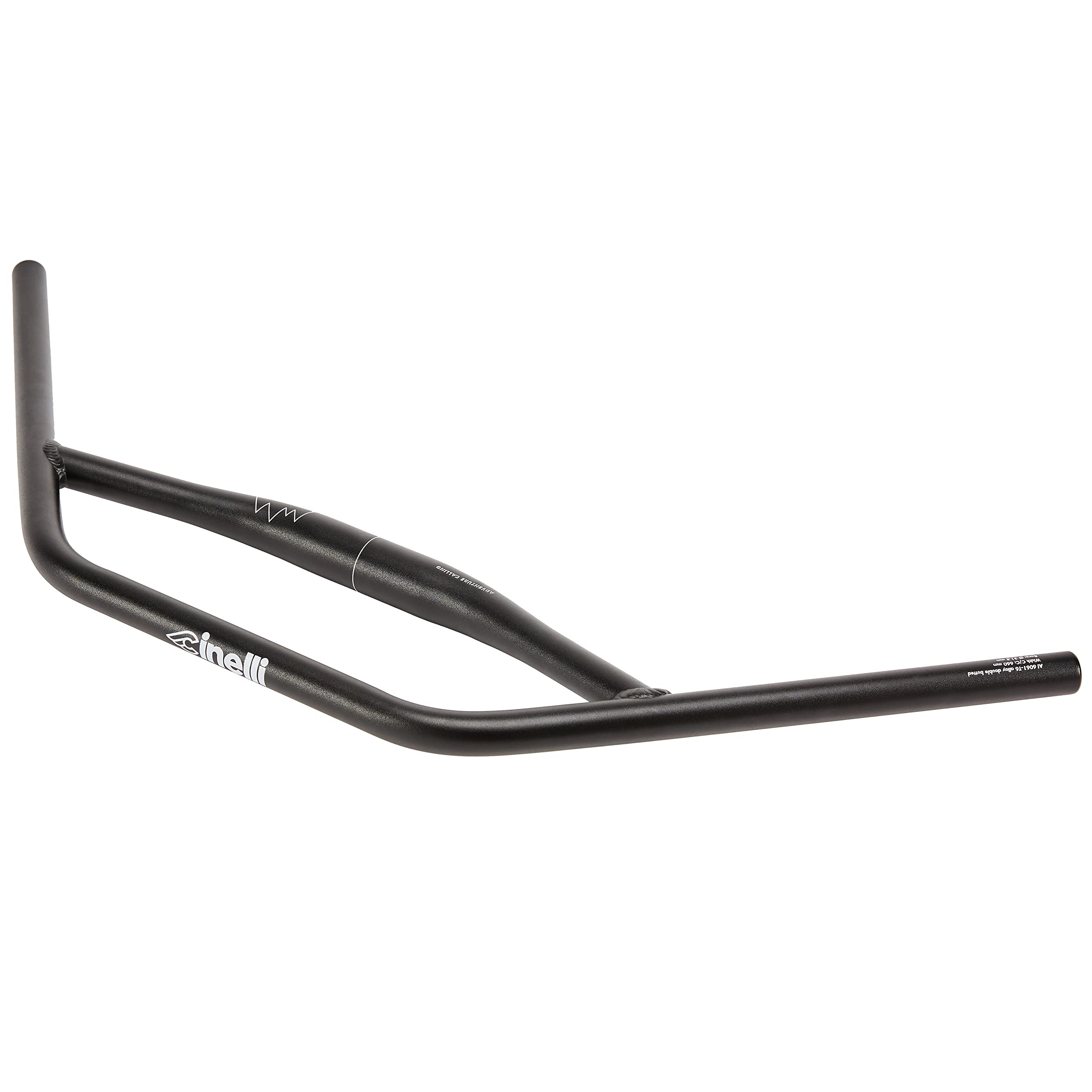 Cinelli Double Trouble Touring Handlebar, Black, 66cm