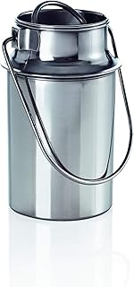 Transportkanne 5,5 Edelstahl Milchkanne Transportbehälter Kanne Milchkrug