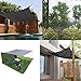 BeGrit Shade Cloth for Garden 50% 6x6.5ft Sun Shade with Grommets Sunblock Mesh for Outdoor,Plants,Patio,Greenhouse,Chicken Coop(Black)