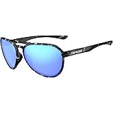 Selca Tangle Free Aviator Men & Womens Sunglasses - Ideal for Golf, Hiking, Running, Pickleball & Great Lifestyle Look