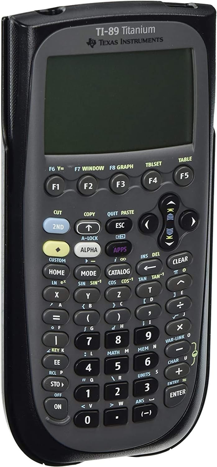 Texas Instruments TI 89 Titanium Calculadora Amazon.es Electrónica Texas Instruments TI 89 Titanium Calculadora Amazon.es Electrónica
