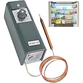 W1609-101 / TH-1609 Remote Temperature Thermostat Refrigeration Controller, 5-Foot Capillary Tube, Temperature Control Range -30&deg;F /-34&deg;C to 90&deg;F /32&deg;C