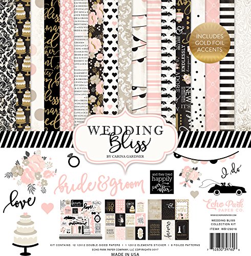 Echo park paper company wedding bliss collection kit