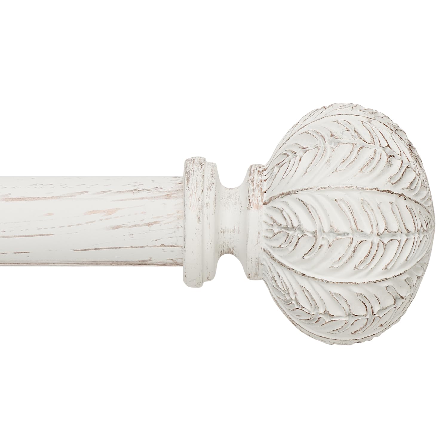Curtain poles Extendable curtain pole 77 to 140 cm ball finials Diameter 1inch pole 30 to 55 inches Adjustable Curtain Track Colour White Includes curtain brackets Fitting kits