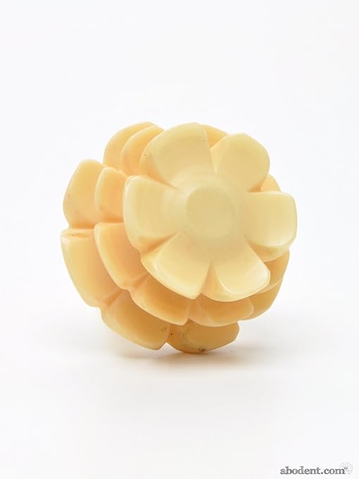 Yellow Pine Cone Unusual Knob Pull Handle For Cupboards Doors