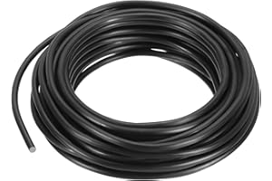 PATIKIL 4mm x 23ft Bonsai Training Wire,Floral Wire Stems Anodized Aluminum Tree Wire for Gardening Branch Fixing,Black